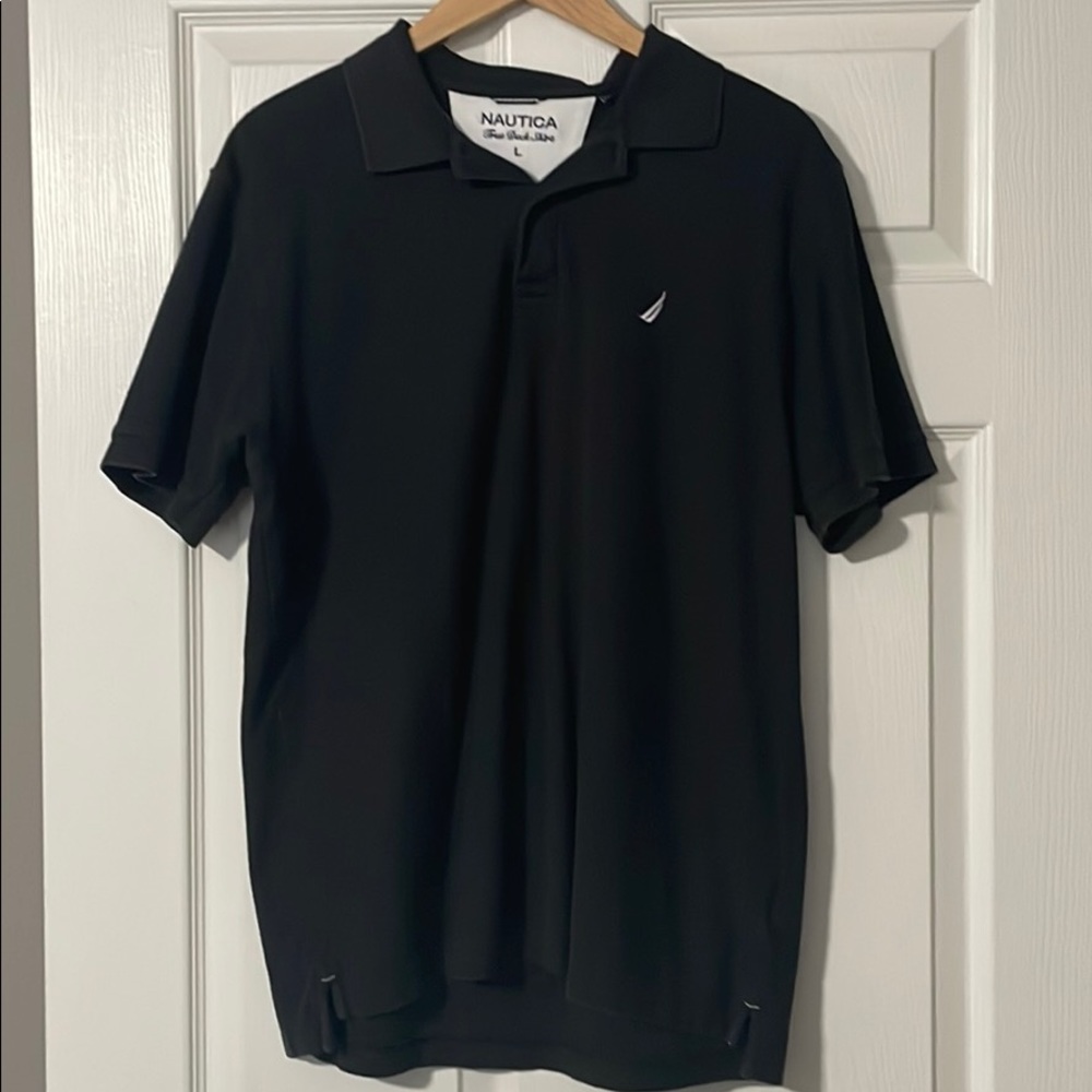Men’s Nautica Polo | Size Large | Black
